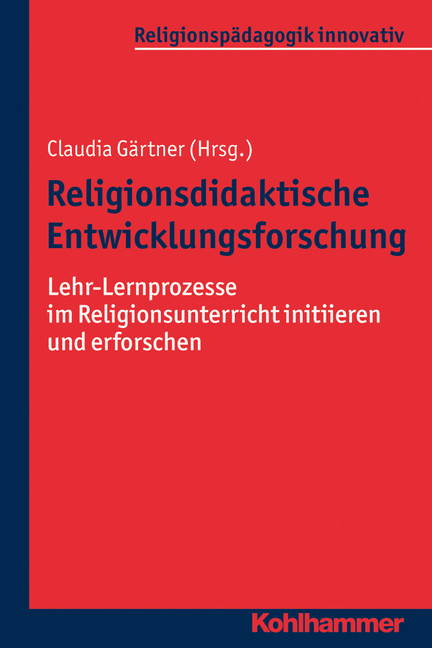 Religionsdidaktische Entwicklungsforschung main product photo