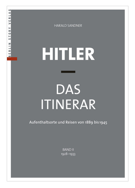 Hitler - Das Itinerar (Band II) main product photo