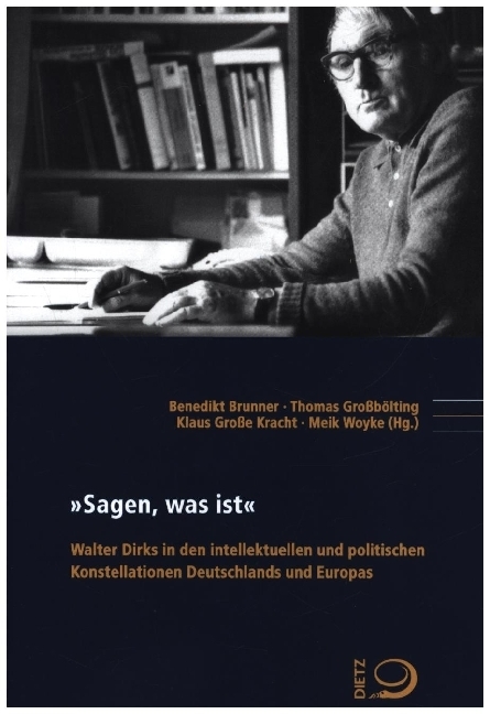 "Sagen, was ist" main product photo