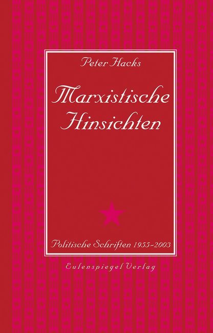 Marxistische Hinsichten main product photo