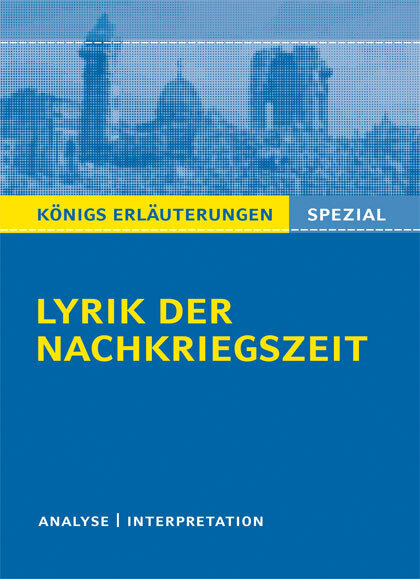 Lyrik der Nachkriegszeit (1945-60) main product photo