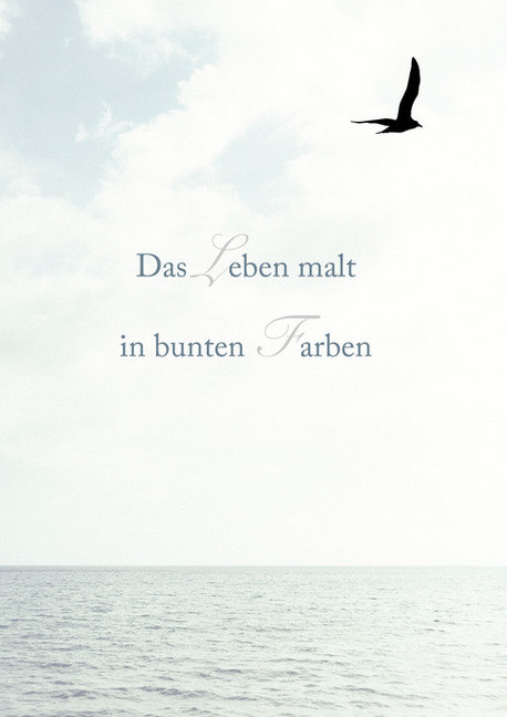 Das Leben malt in bunten Farben main product photo
