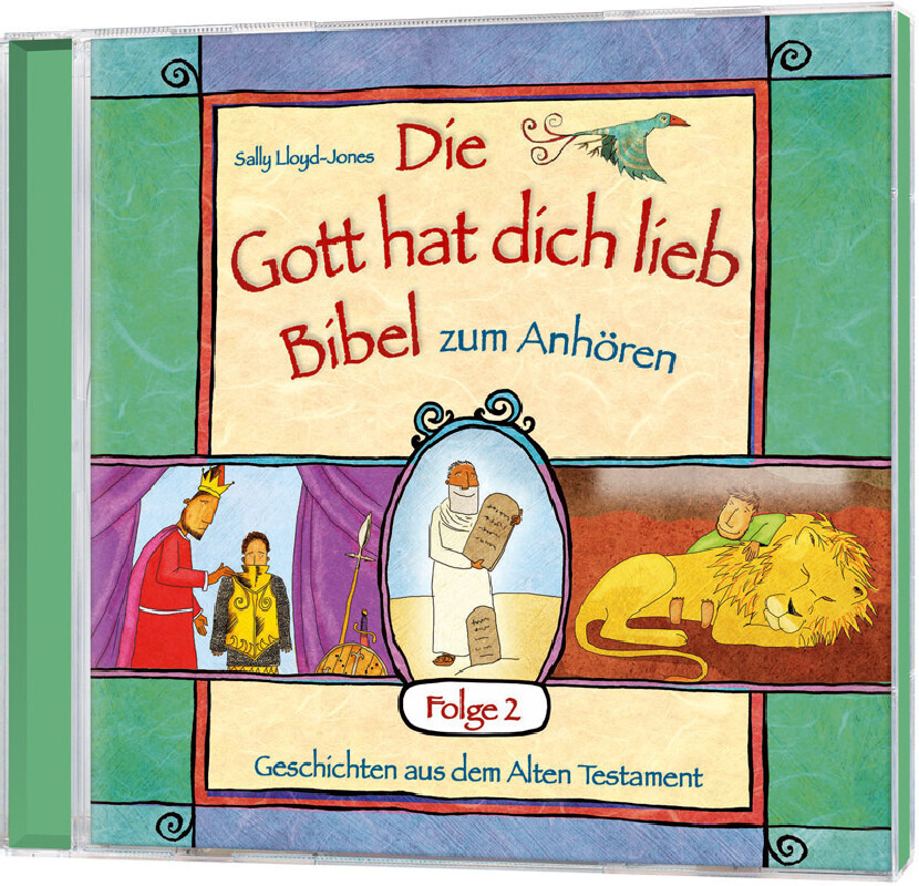 Die Gott hat dich lieb Bibel zum Anhören (2), Audio-CD main product photo