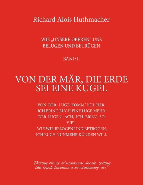 Von der Mär, die Erde sei eine Kugel main product photo