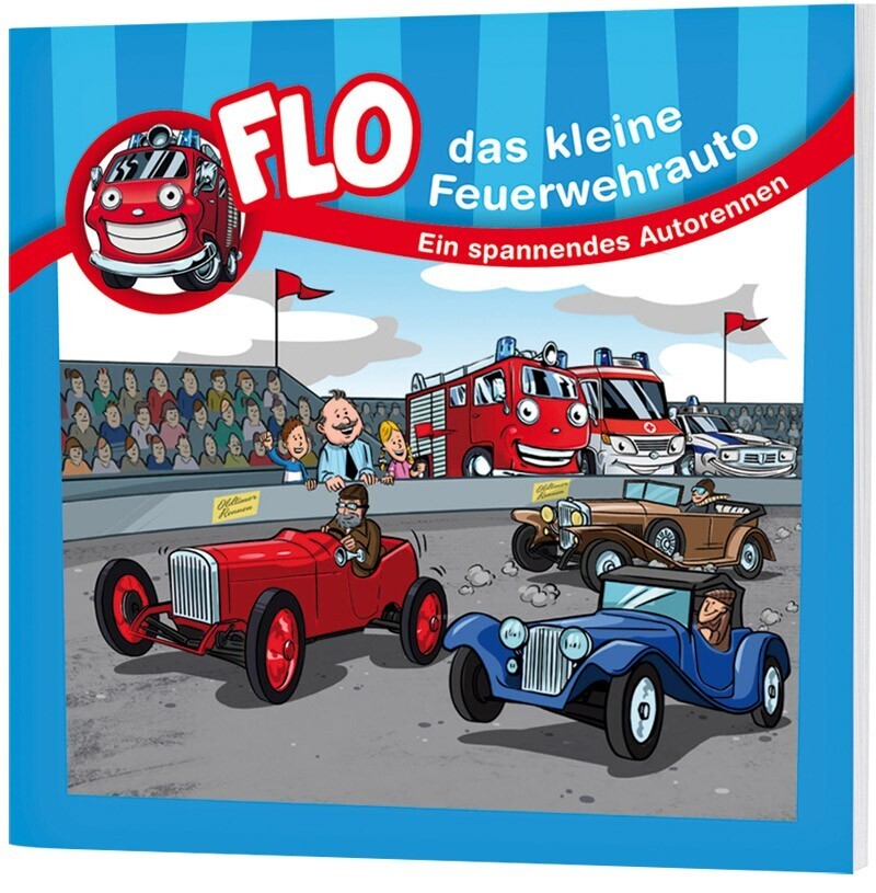 Ein spannendes Autorennen - Minibuch main product photo