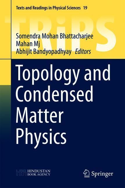 Topology and Condensed Matter Physics main product photo