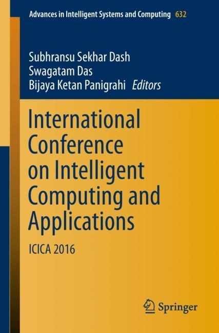 International Conference on Intelligent Computing and Applications main product photo