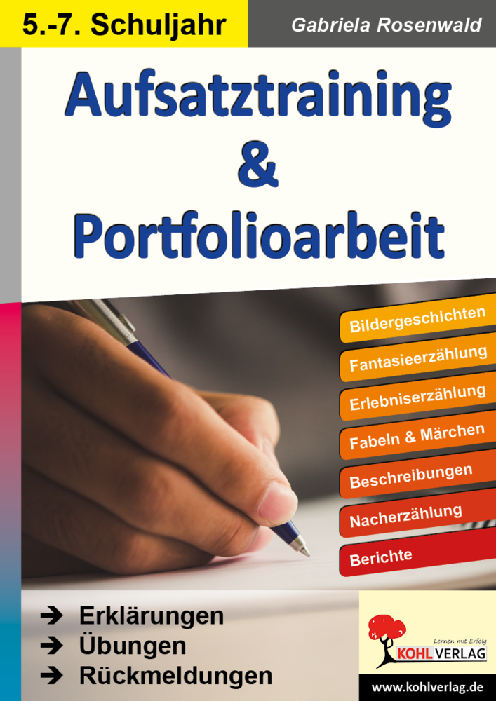 Aufsatztraining und Portfolioarbeit main product photo