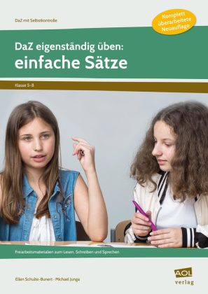 DaZ eigenständig üben: einfache Sätze - Sekundarstufe