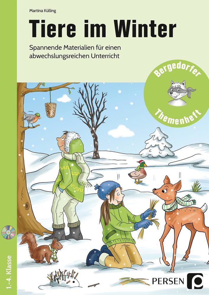 Tiere im Winter, m. 1 CD-ROM main product photo
