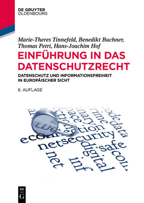 Einführung in das Datenschutzrecht main product photo