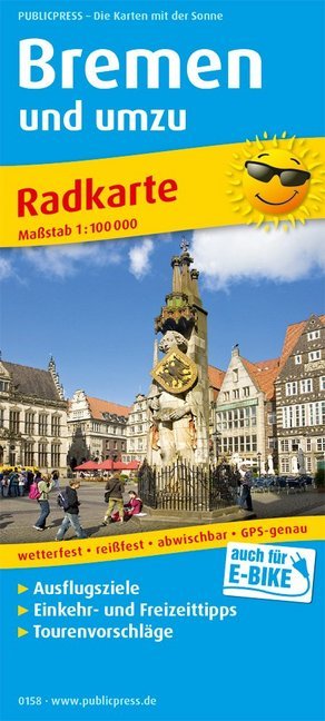 PUBLICPRESS Radkarte Bremen und umzu main product photo