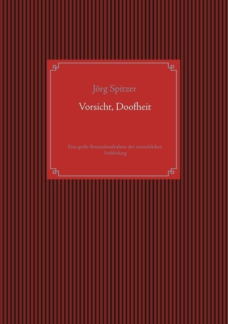 Vorsicht, Doofheit main product photo