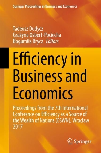 Efficiency in Business and Economics main product photo