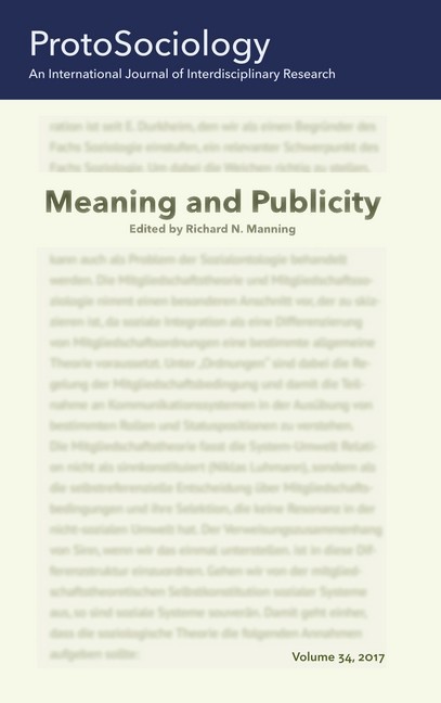 Meaning and Publicity main product photo