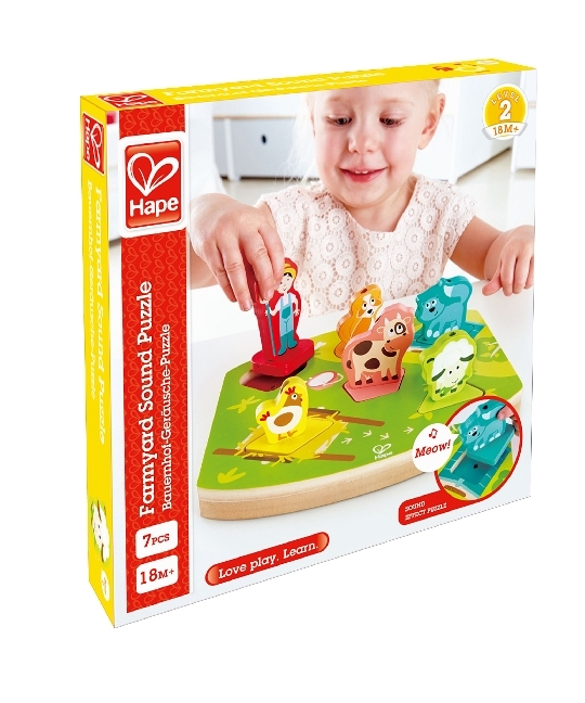 Hape Bauernhof-Geräusche (Kinderpuzzle) main product photo