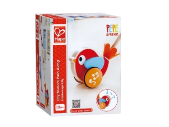 Hape Pepe & Friends, Schiebevogel Lilly