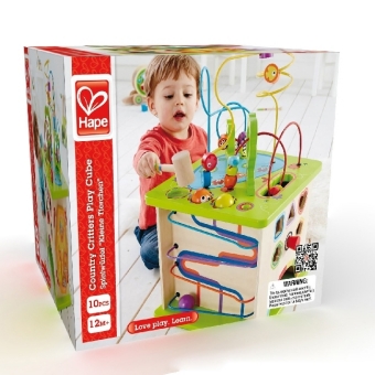 Hape Motorikwürfel "Kleine Tierchen"