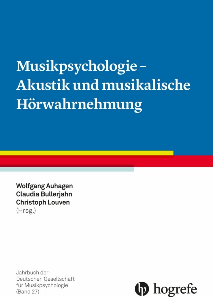 Musikpsychologie - Akustik und musikalische Hörwahrnehmung main product photo