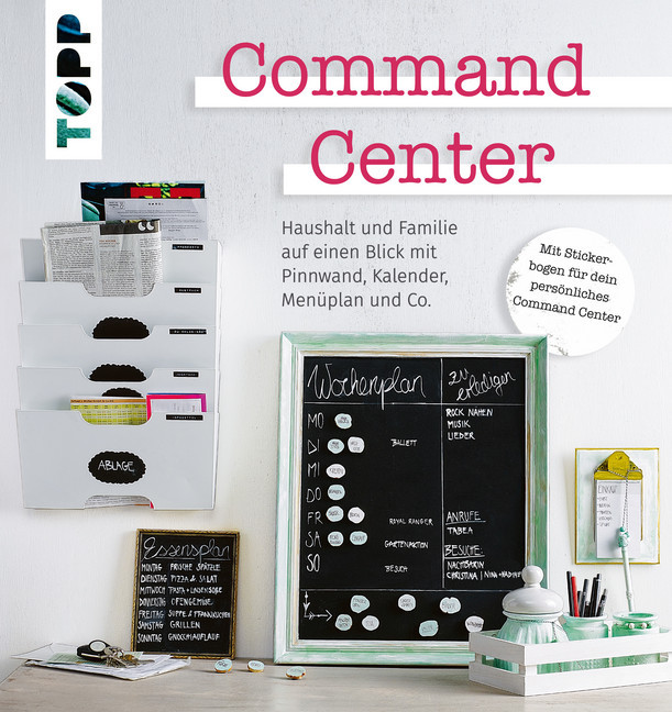 Command Center. Haushalt und Familie auf einen Blick mit Pinnwand, Kalender, Menüplan und Co. main product photo