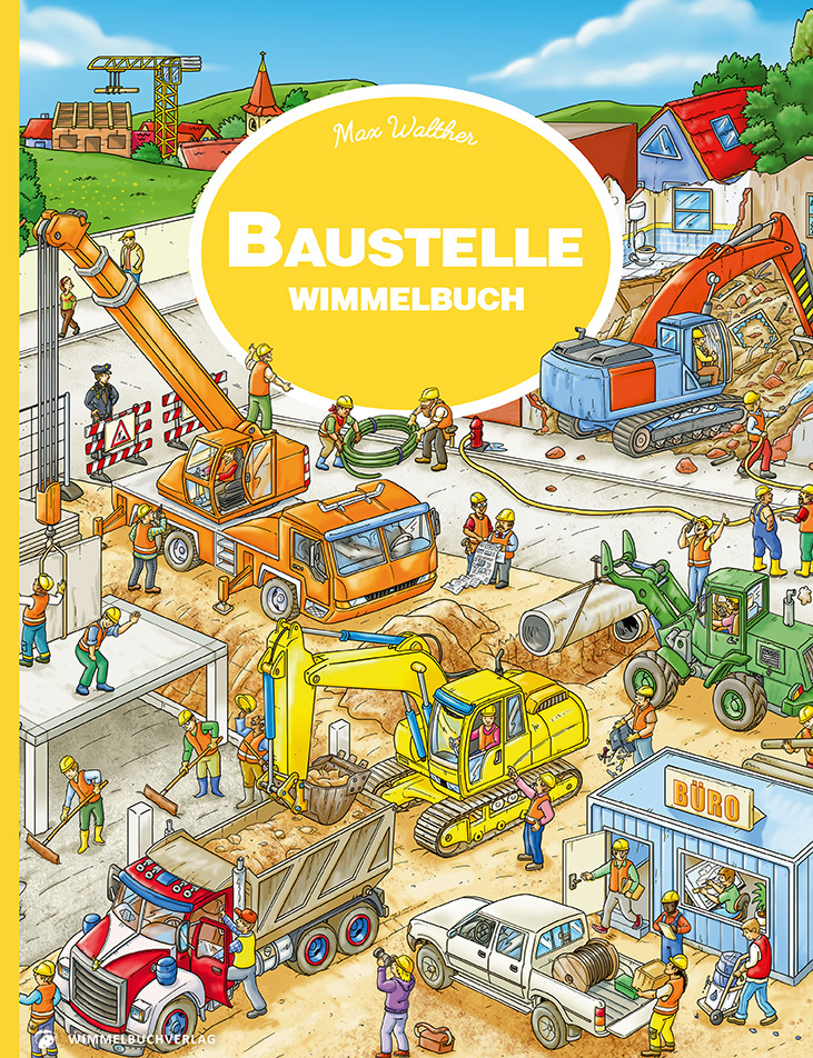Baustelle Wimmelbuch main product photo