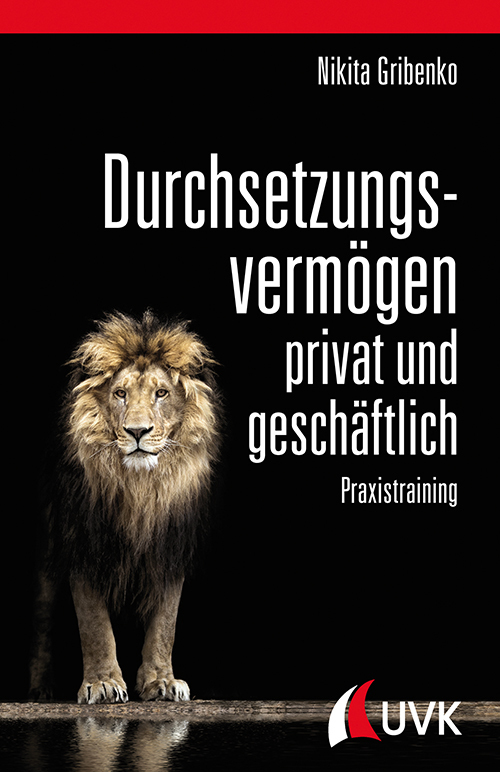 Durchsetzungsvermögen - privat und geschäftlich main product photo