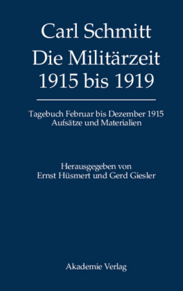 Die Militärzeit 1915 bis 1919