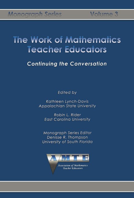 The Work of Mathematics Teacher Educators main product photo