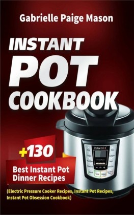 Instant Pot Cookbook