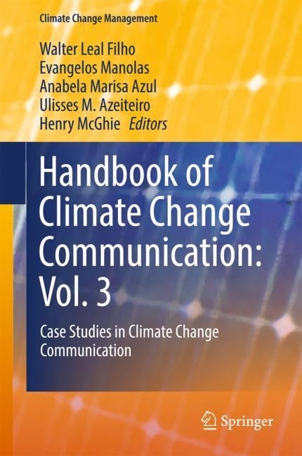 Handbook of Climate Change Communication: Vol. 3 main product photo