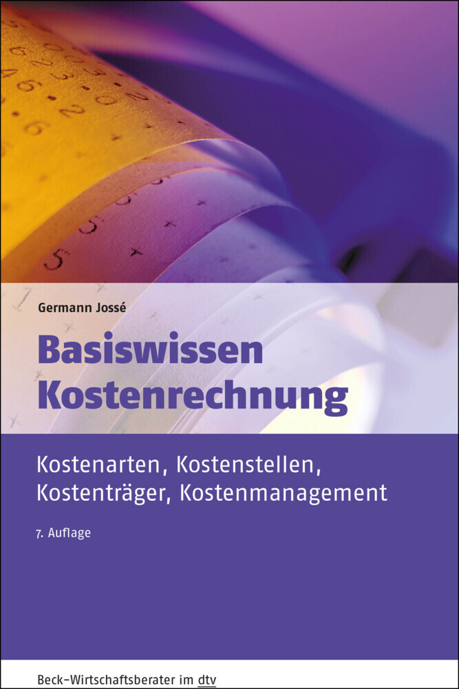 Basiswissen Kostenrechnung main product photo