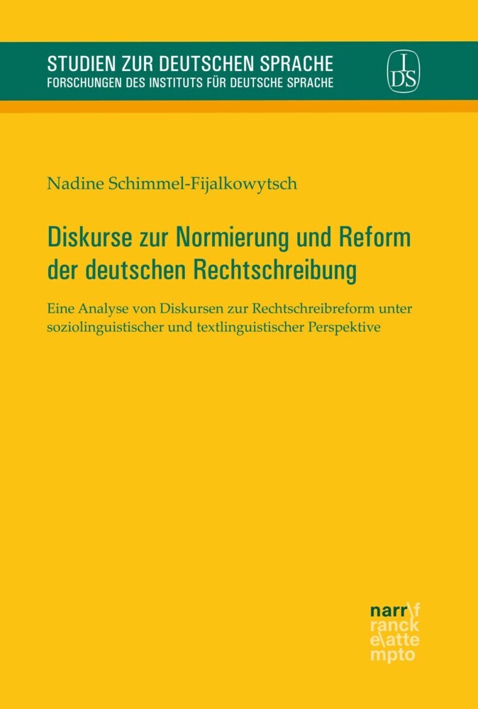 Diskurse zur Normierung und Reform der deutschen Rechtschreibung main product photo