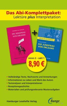 Das Abi-Komplettpaket. Lektüre plus Interpretation - Die Jungfrau von Orleans