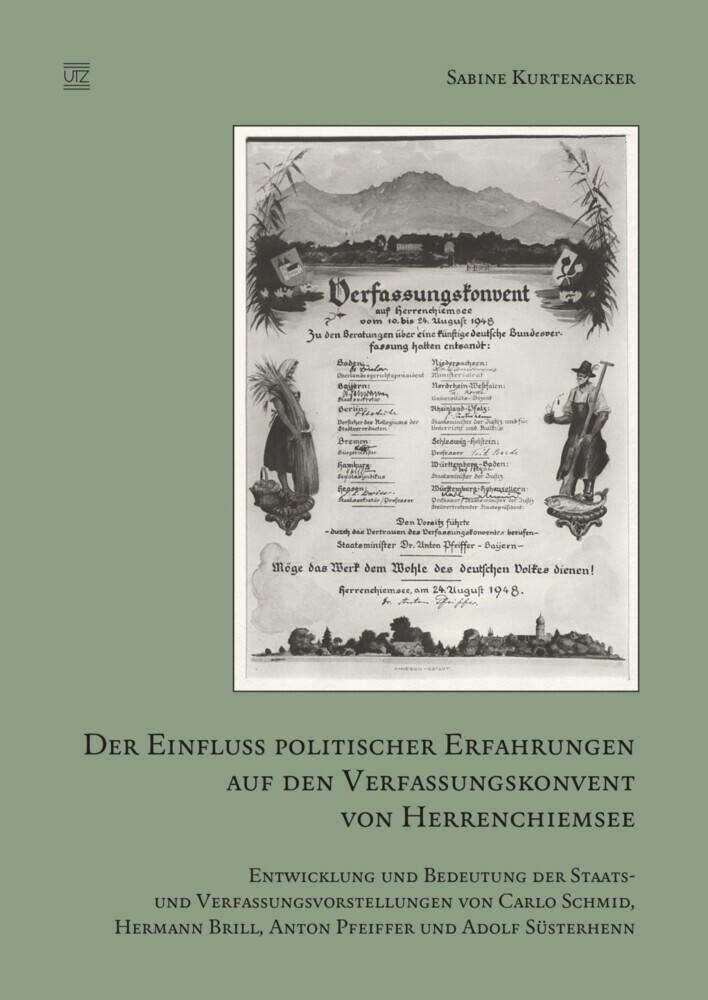 Der Einfluss politischer Erfahrungen auf den Verfassungskonvent von Herrenchiemsee main product photo