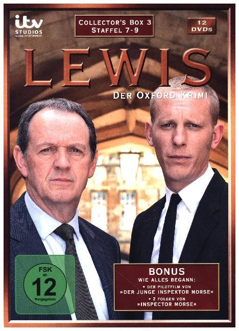 Lewis - Der Oxford Krimi, 12 DVDs (Collector's Box) main product photo