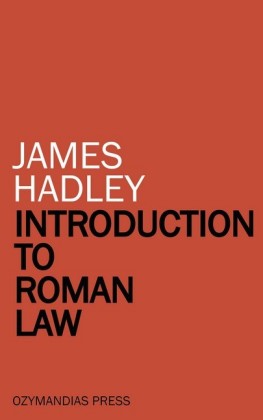 Introduction to Roman Law