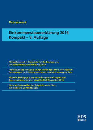 Einkommensteuererklärung 2016 Kompakt