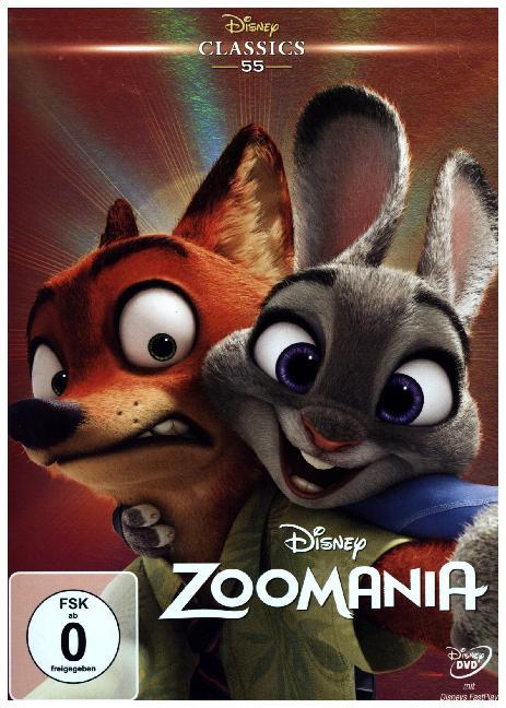 Zoomania, 1 DVD main product photo