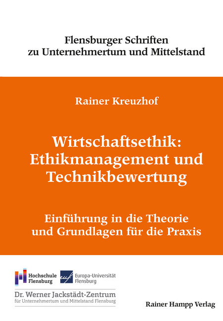 Wirtschaftsethik: Ethikmanagement und Technikbewertung main product photo
