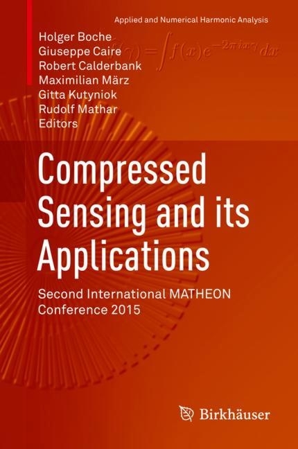 Compressed Sensing and its Applications main product photo
