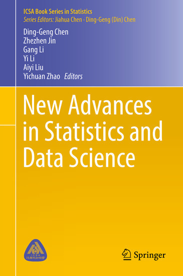 New Advances in Statistics and Data Science main product photo