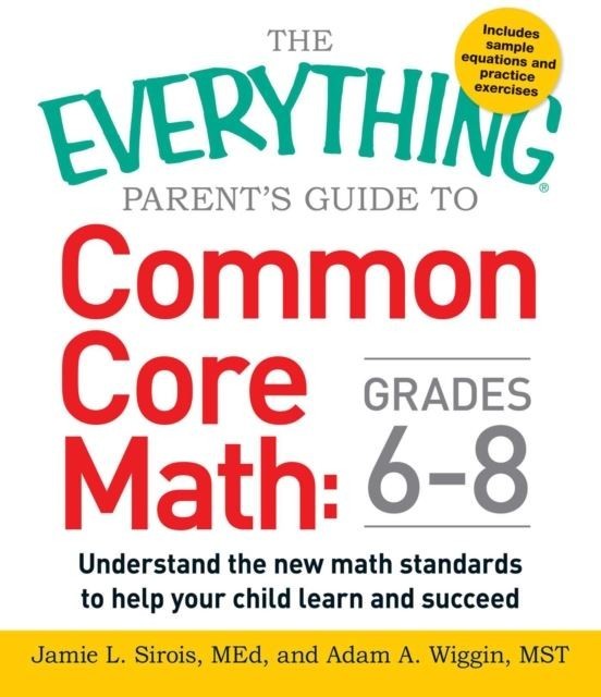 Everything Parent's Guide to Common Core Math Grades 6-8 main product photo