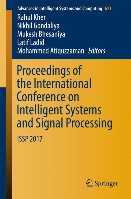 Proceedings of the International Conference on Intelligent Systems and Signal Processing main product photo