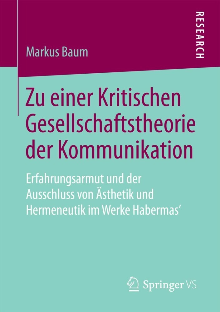 Zu einer Kritischen Gesellschaftstheorie der Kommunikation main product photo