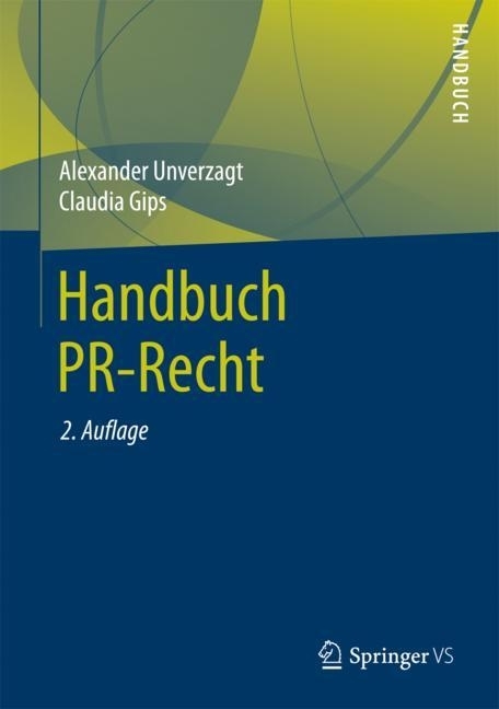 Handbuch PR-Recht main product photo
