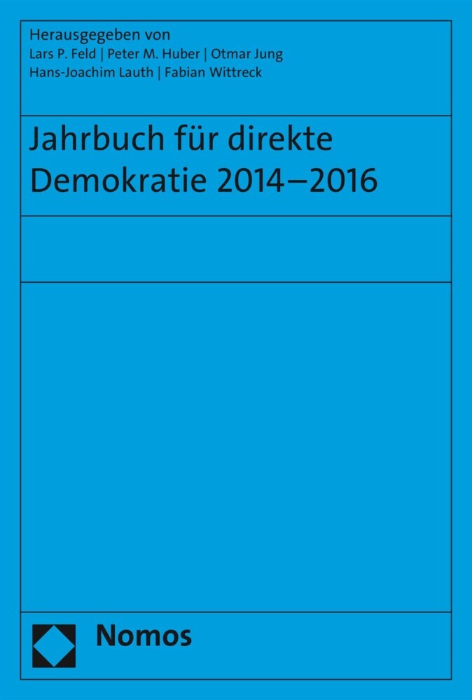Jahrbuch für direkte Demokratie 2014-2016 main product photo