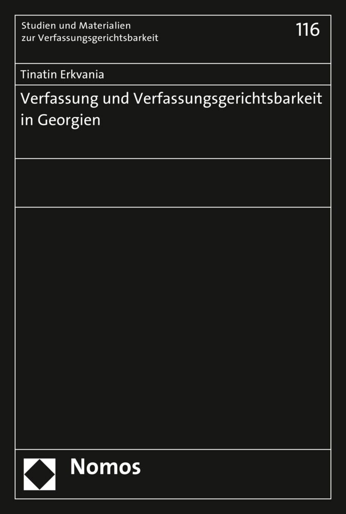 Verfassung und Verfassungsgerichtsbarkeit in Georgien main product photo