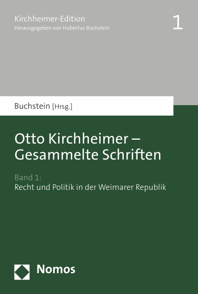 Otto Kirchheimer - Gesammelte Schriften main product photo