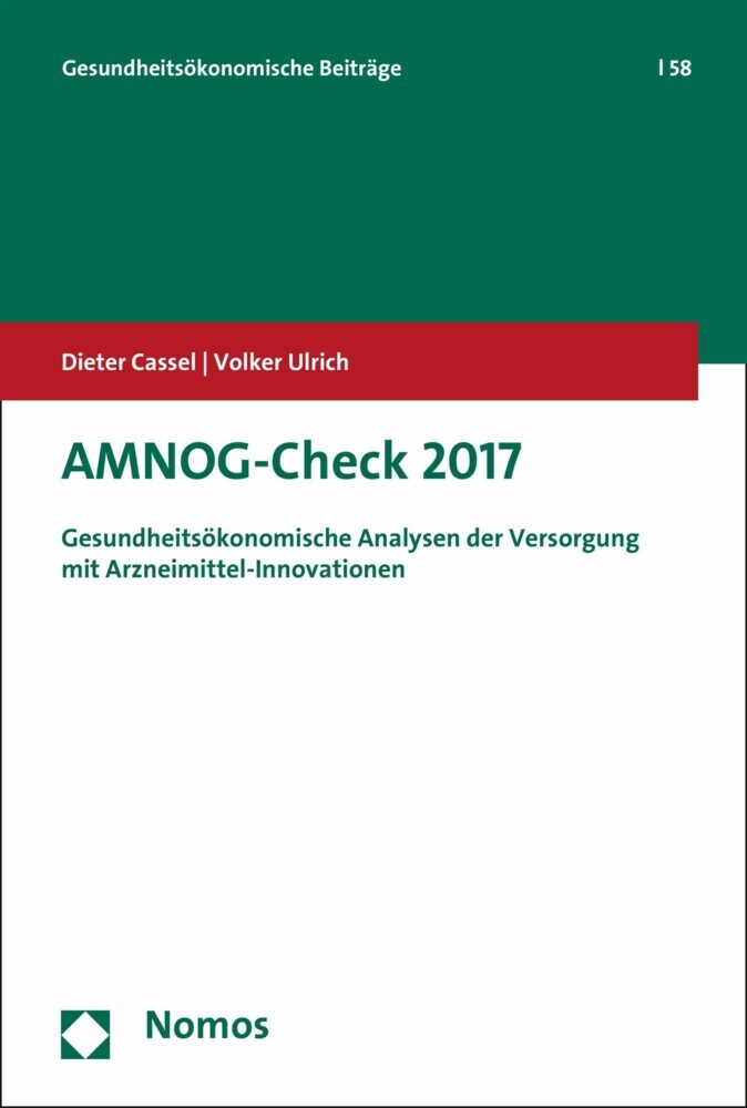 AMNOG-Check 2017 main product photo