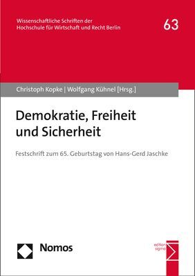 Demokratie, Freiheit und Sicherheit main product photo